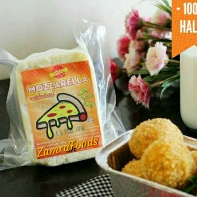 

Keju Mozarella Chizzu kemasan 250 gram / Keju mozarella khas Malang 250 gr