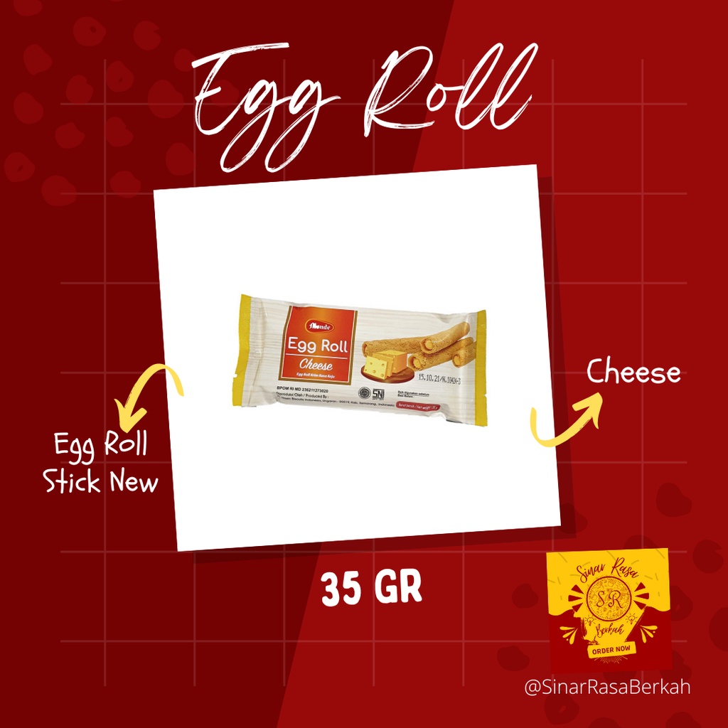 BISKUIT MONDE EGG ROLL CHEESE STICK