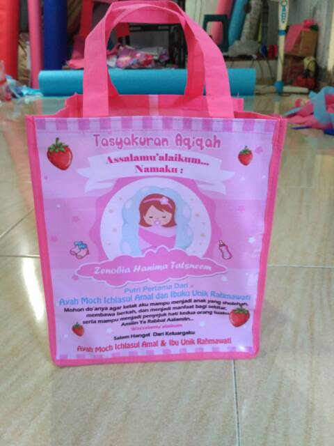 Goodie bag custom Tas souvenir tangan goodie bag ulang tahun-1