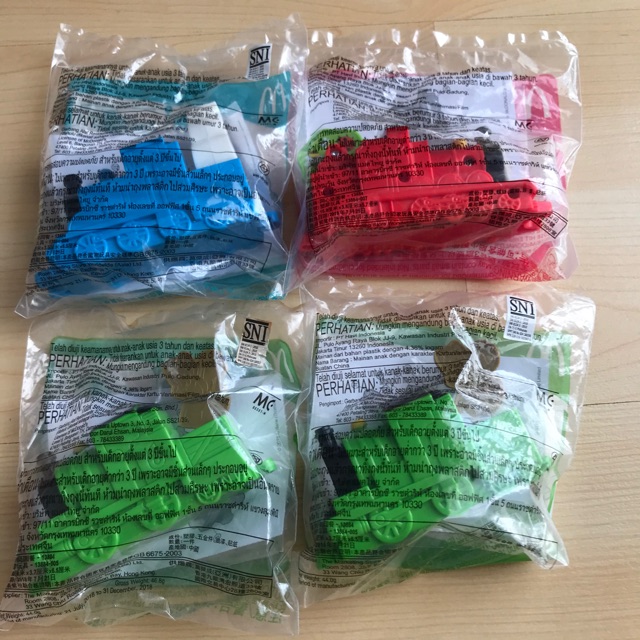 Mainan happy meal mcdonalds thomas n friends mcd