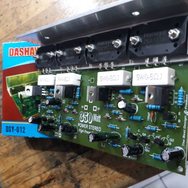 Jual Kit power amplifier ocl 300watt stereo dsy-012 Indonesia|Shopee