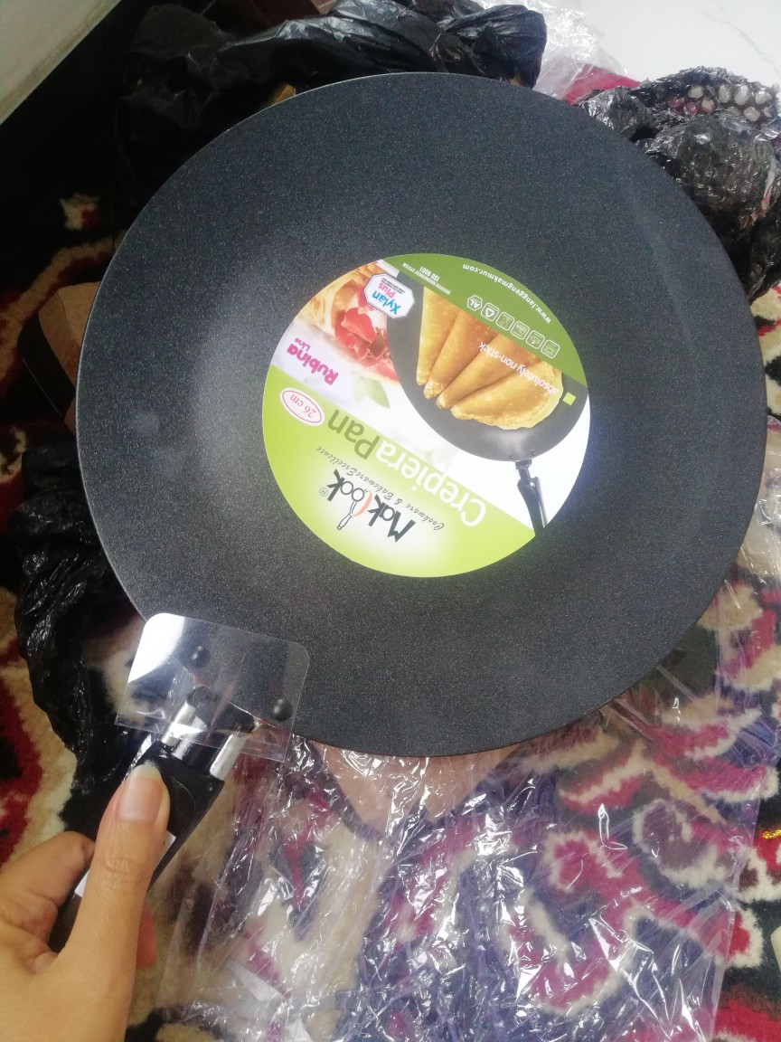 Wajan Ceper Classic Crepiera. Merk Makcook Diameter 20, 22, 24, 26cm