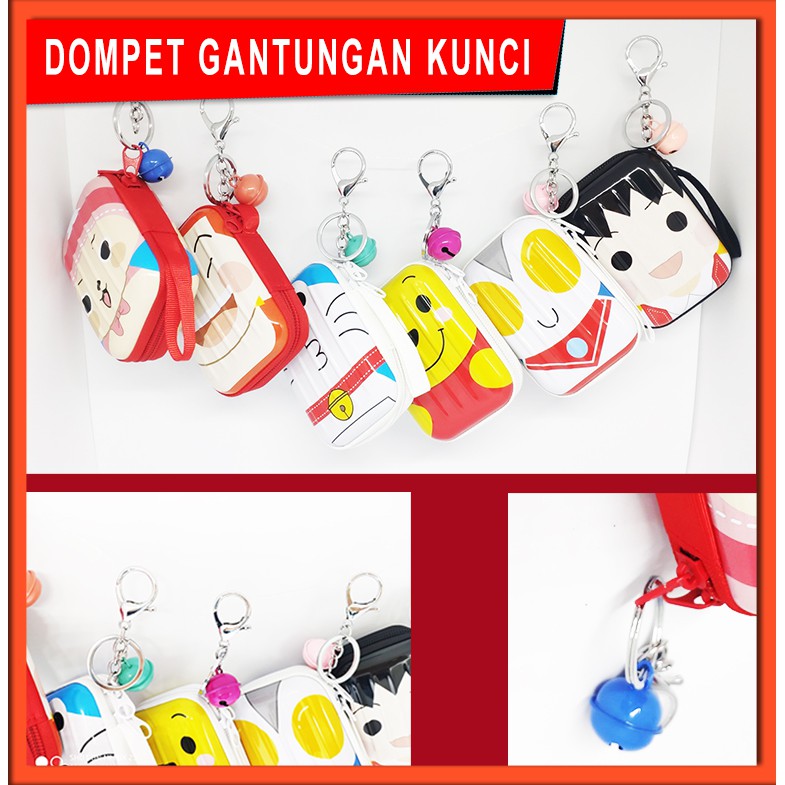 GANTUNGAN#DOMPET#KUNCI#TAS#CARTOON#KARTUN#MINI#BAGASI# DORAEMON#ULTRAMAN#ONEPIECE