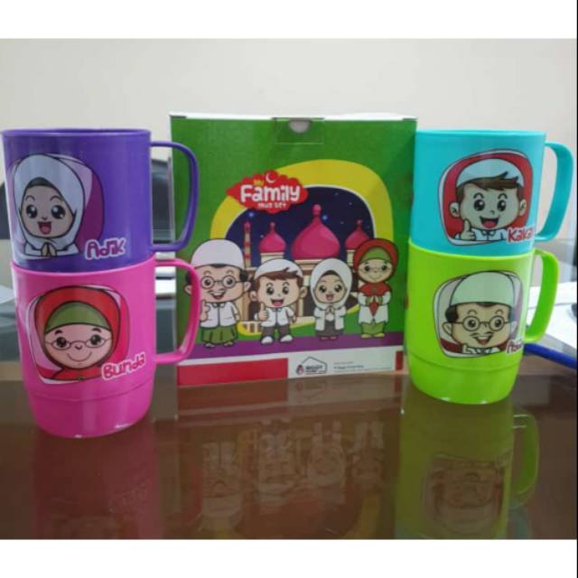Mug family set