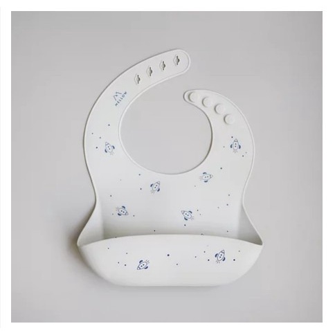 Mellow Silicone Bibs - Slaber Bib Silikon Slabber Baby Kids Waterproof