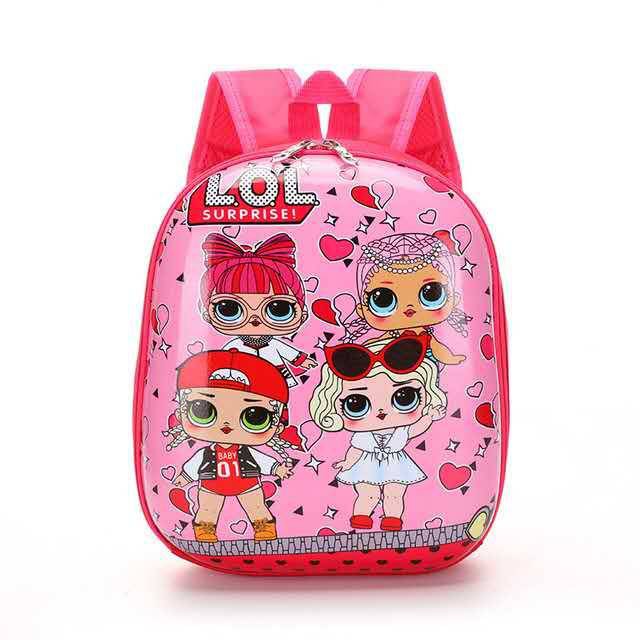 Tas Sekolah Anak TK Paud Ransel PU Anti Penyok Buat Anak -M0172