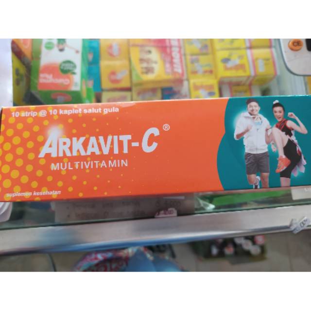 ARKAVIT-C (VITAMIN C 500MG + VITAMIN B COMPLEX) STRIP