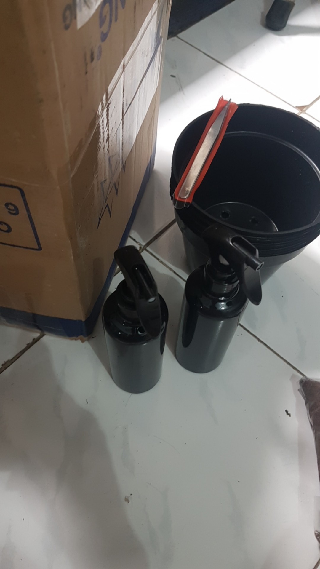 Botol Pet 250 Ml + Tutup Trigger Sprayer