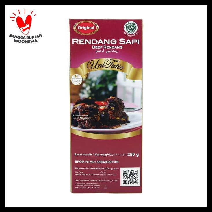 

Rendang Unitutie Daging Sapi Asli - 250Gr