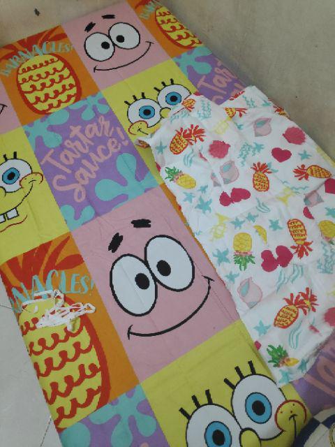 Kintakun Dluxe - Sprei Small Single Aurelia / Spongebob / Graciela / Chloe / Zirafa / Joanne / Fiji