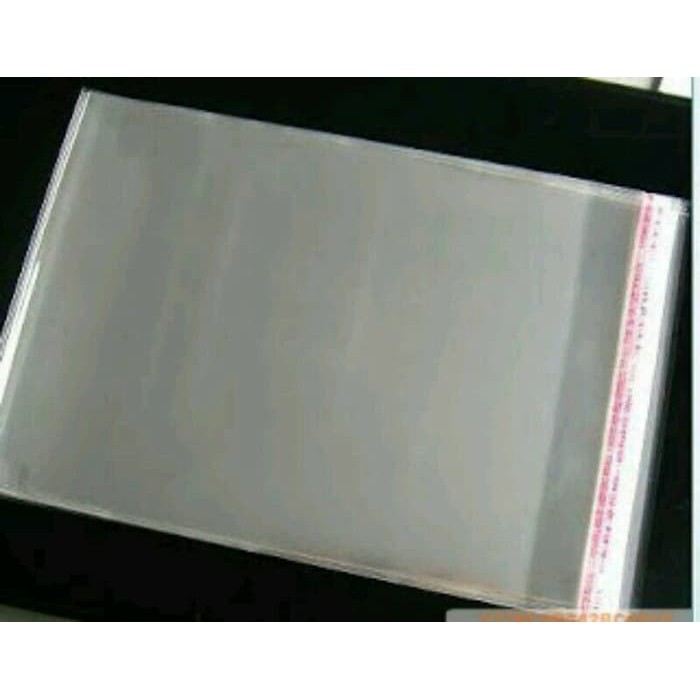 

Stok Ready PLASTIK OPP TEBAL SEAL LEM 35x45 33 MICRON