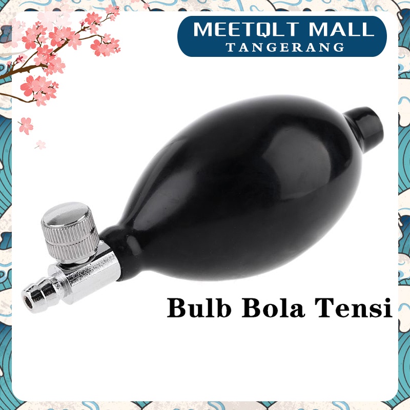 Bulb ABN l Balon ABN  Pompa Bulb Tensimeter Bulb Bola Tensi+Pentil Deluxe Balon Pompa Tensi