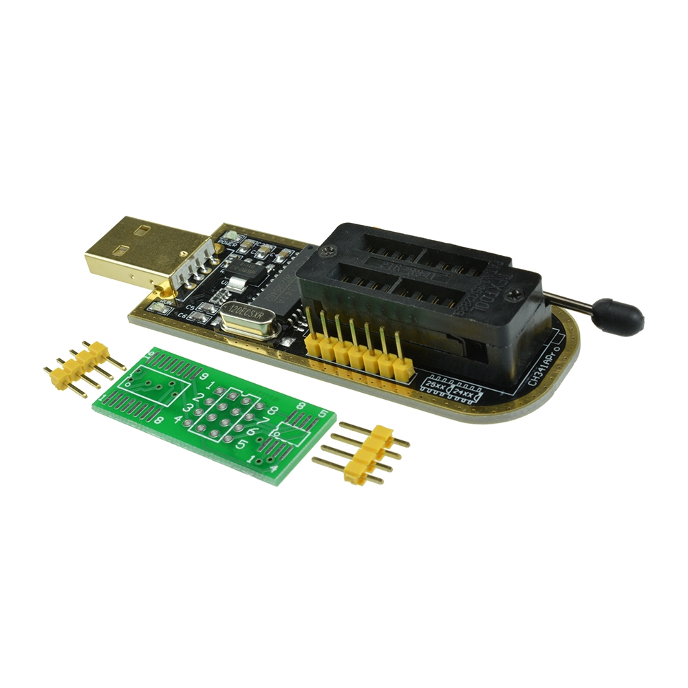 Ch341A Programmer Usb 25 Spi Seri 24 Eeprom Writer Dengan Flash Lcd