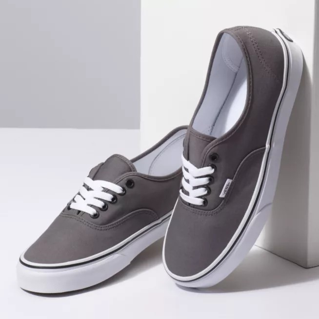 Sepatu Vans Era Authentic Sepatu Sneakers Pria Wanita Abu-Abu