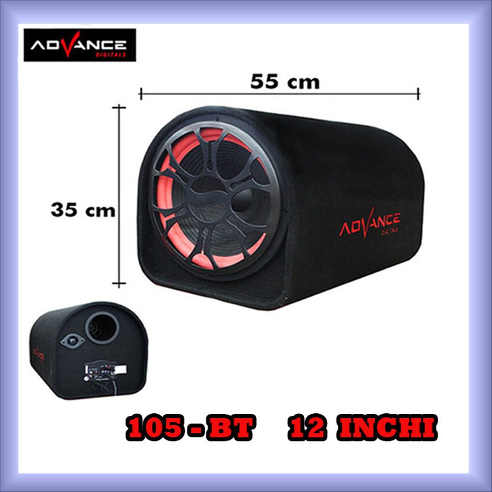 Advance T105BT Speaker Bluetooth 12inch T105 BT FREE MIC WIRELESS