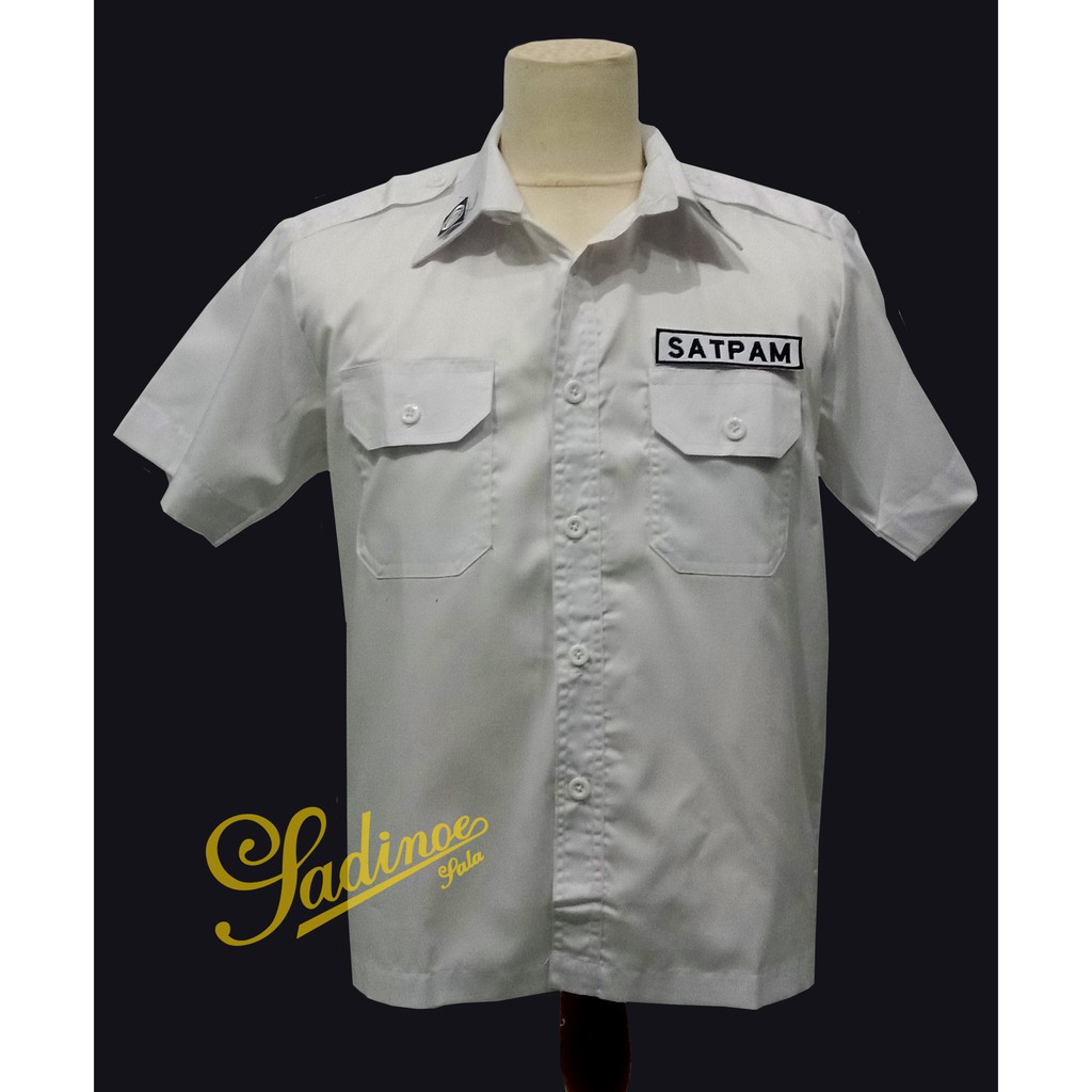 Seragam PDH Satpam/Baju PDH Security/Stelan PDH Satpam