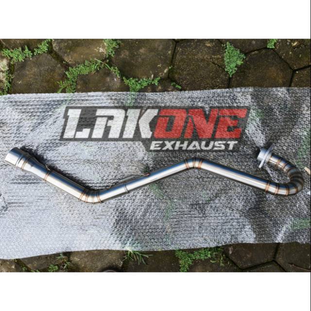 HEADER LEHERAN LEHER FULLSYSTEM VIXION GTX SUPERMOTO TRAIL RANGKA ASLI VIXION