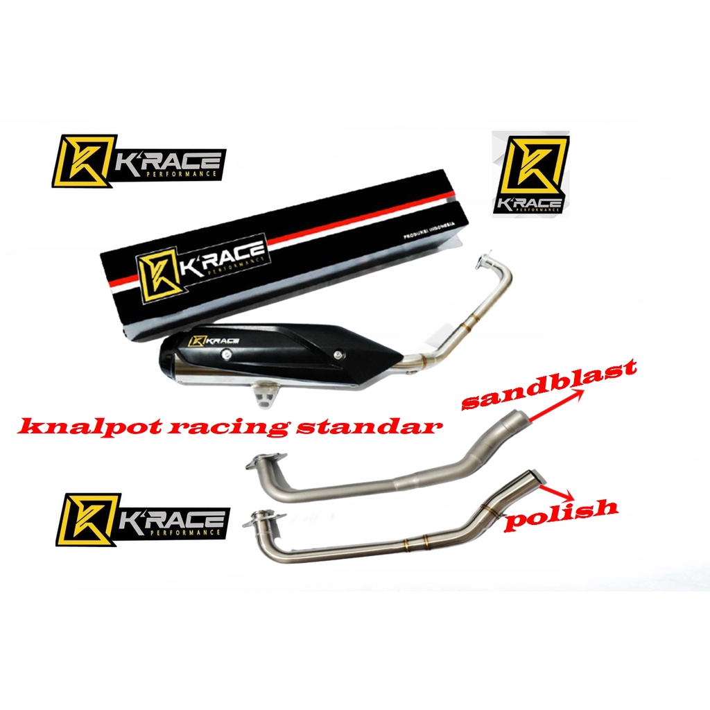 knalpot krace ADV 160-PCX 150-PCX 160-ADV 150-VARIO 160 KANLPOT RACING STANDAR HONDA MATIC KRACE