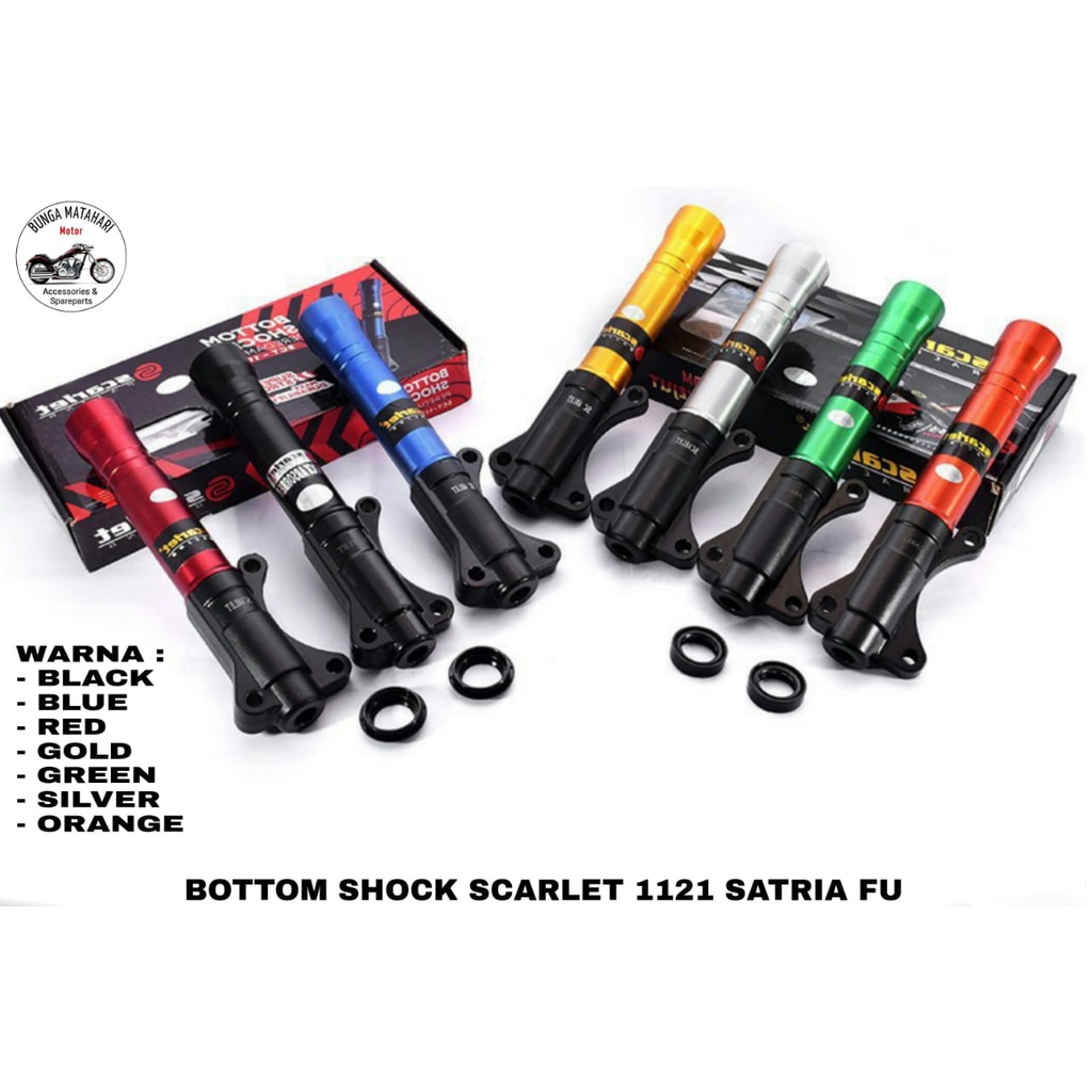 Bottom Botol Tabung Shock Absorber Depan 1121 Bebek&Matic Satria Fu