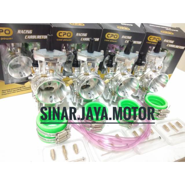 Karburator carburator pwk 30 CPO S cool power jet racing bonus pilot jet main jet jarum karet intake