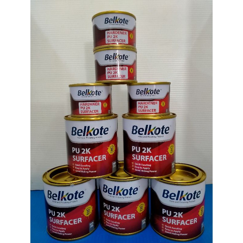 belkote PU 2k filler epoxy grey 250 cc