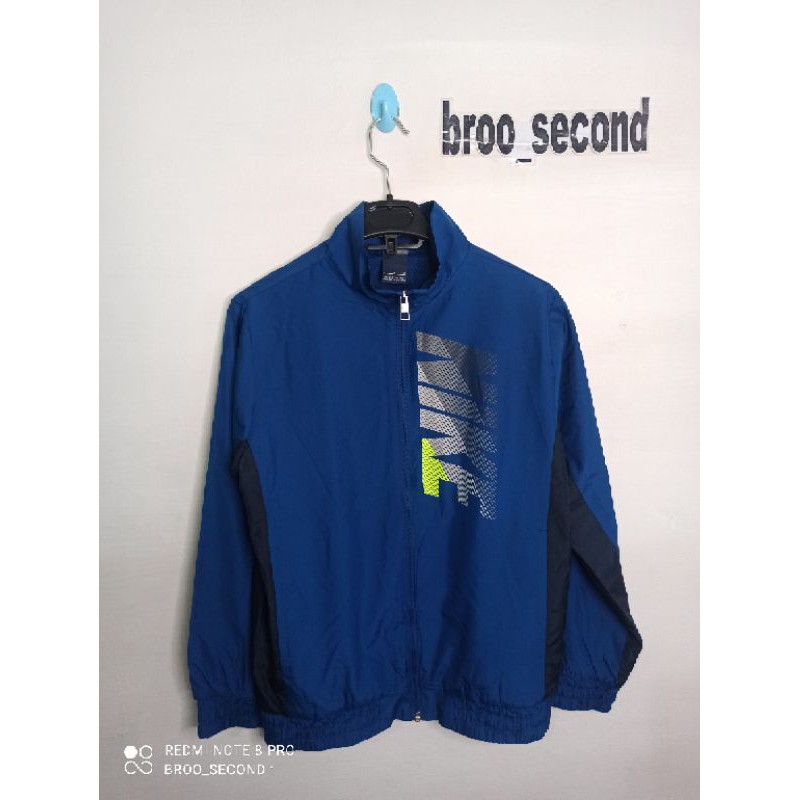 Nike jaket pria cewek parasit olahraga outdoor second brand 100% original big logo sablon bekas
