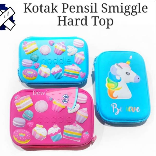 

Kotak Pensil Doddle Hard Case Double Resleting