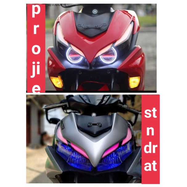 Jual Projie Aerox New Headlamp All Aerox New Connected Vva Shopee Indonesia