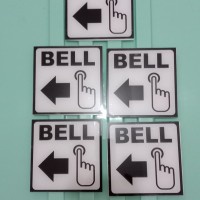 

6.6 SALE PENUNJUK ARAH PAPAN ACRYLIC TULISAN BELL / AKRILIK BEL RUMAH