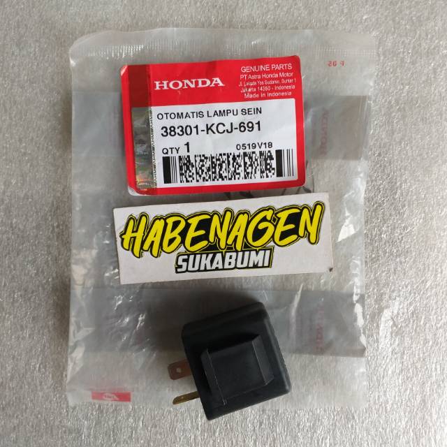 flaser flasher sein relay lampu sen honda tiger 2000 lama lawas revo ORI AHM ORIGINAL