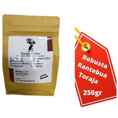 

Kopi Robusta Toraja Biji Kopi Toraja Robusta Bubuk Robusta Toraja Kopi Robusta Toraja 250gr