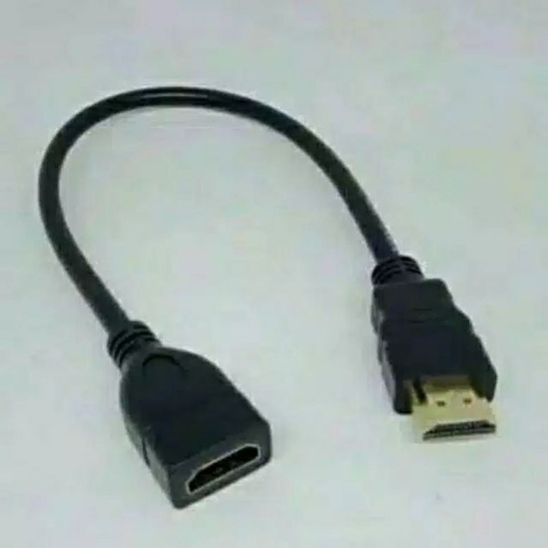 kabel hdmi male fimale 30 cm