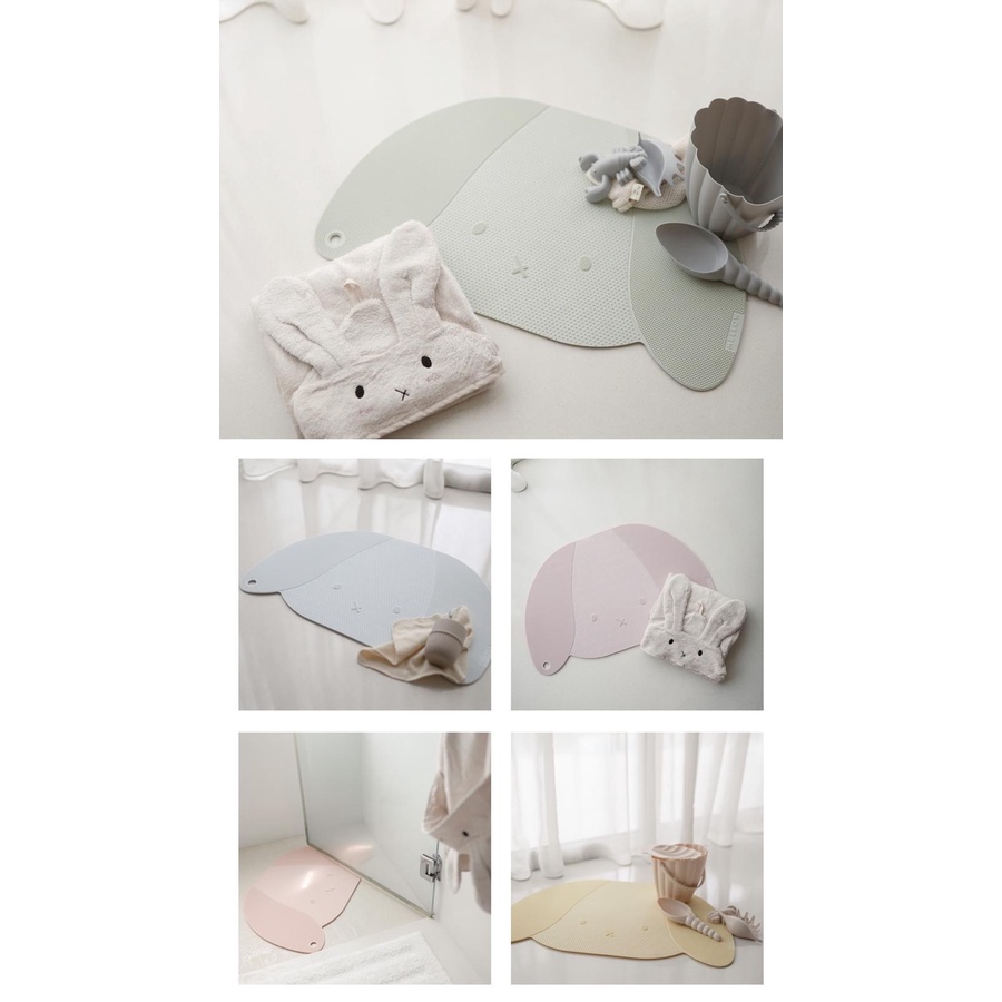 Mellow Silicone Anti-Slip Bathmat Keset Mandi Anak Hello Mellow Bath Mat