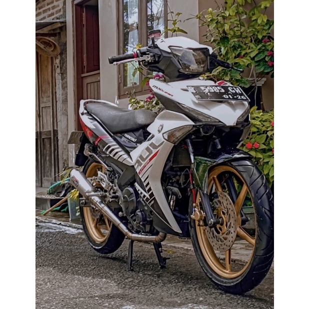 Leheran header pipa knalpot mx king header roudrace header mxking underbone-1