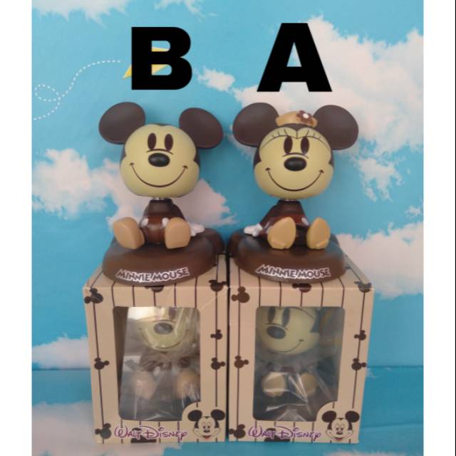 Bubble head Mickey mouse Pajangan Dasboard mobil Mickey mouse Action figure Mickey mouse