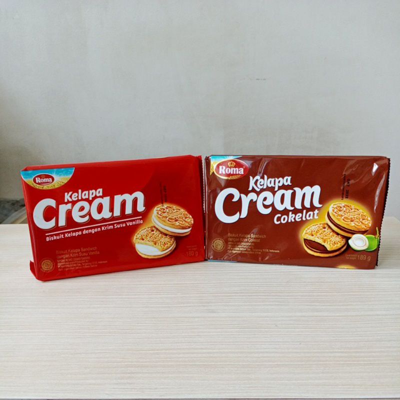 

ROMA KELAPA CREAM VANILA / ROMA KELAPA CREAM COKLAT