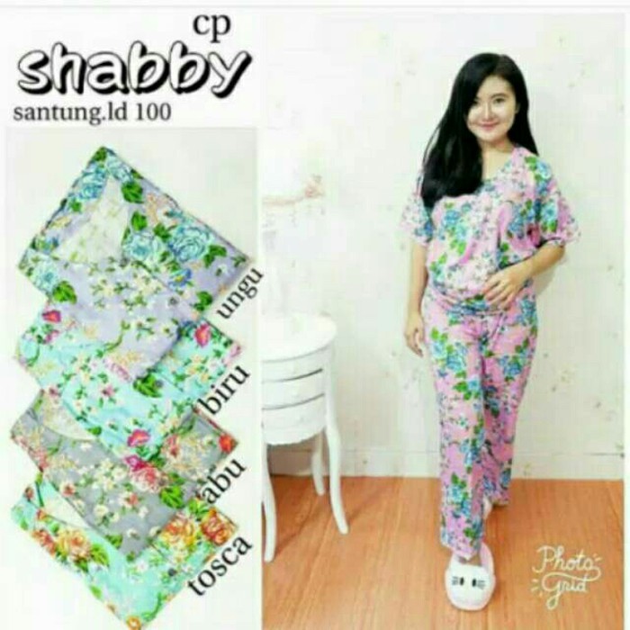 Stelan Baju Tidur Dewasa / Batik Pekalongan / Babydoll / Piyama