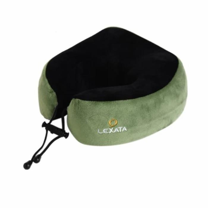 Lexata Bantal Pijat Leher - Hijau/Hitam