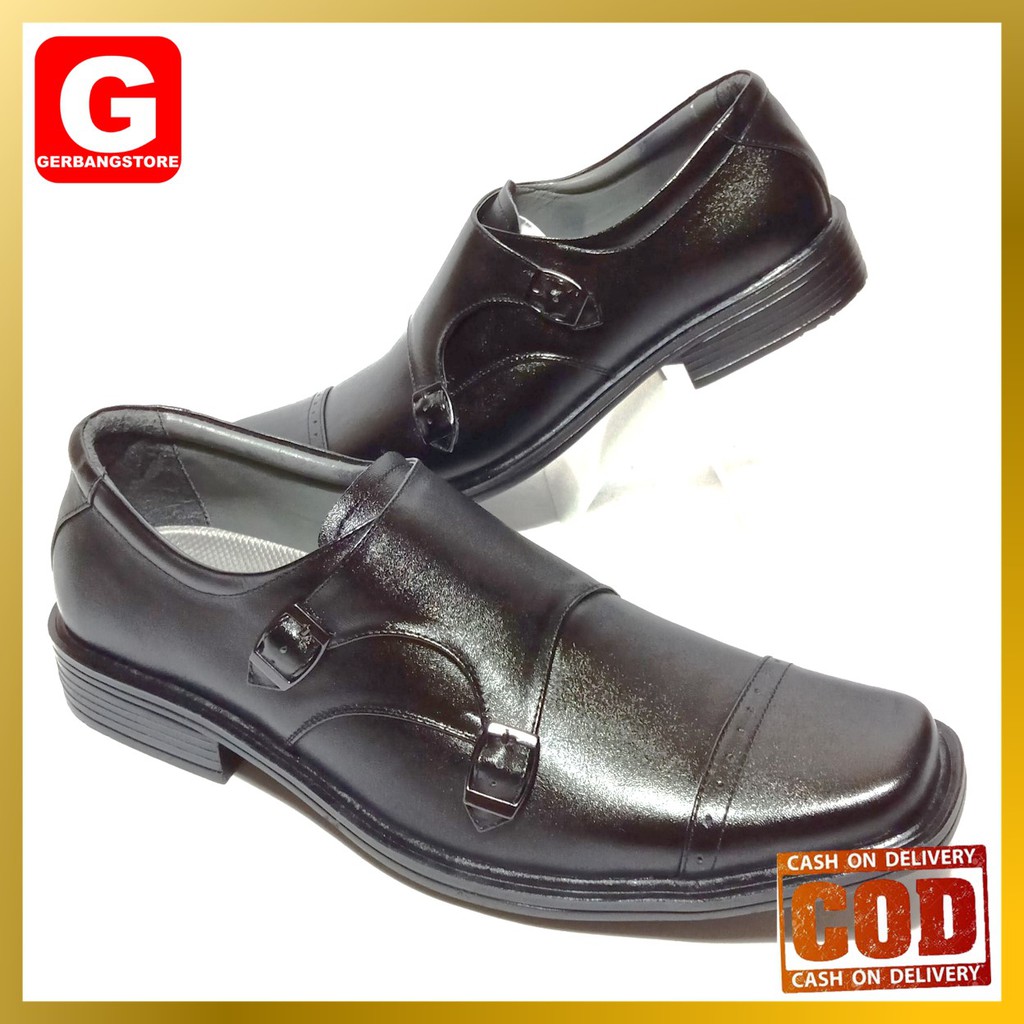 SEPATU KANTOR KULIT ASLI 100% [ JBL 35 ] PANTOFEL PRIA DINAS FORMAL