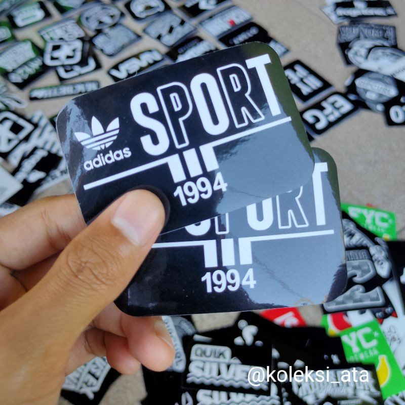 ADIDAS STIKER MANTAP