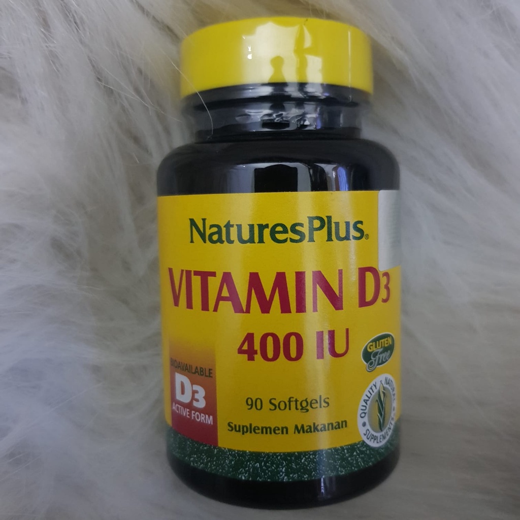 NaturesPlus Vitamin D3 400IU '90