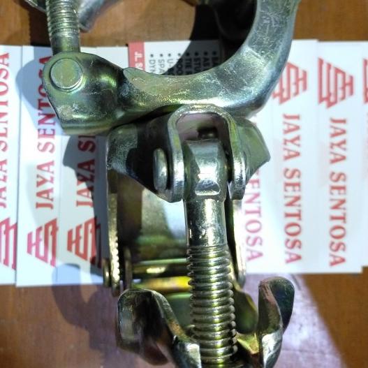 ☪ klem scafolding fixed / klem steger mati / swivel clamp ℮