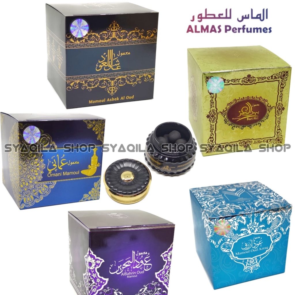 Bakhour Mamoul Almas Baet Alez Bukhur Mamul Buhur Mamool Bakhoor Mamol Dupa Asli Saudi 60gr Gahru Aromaterapy