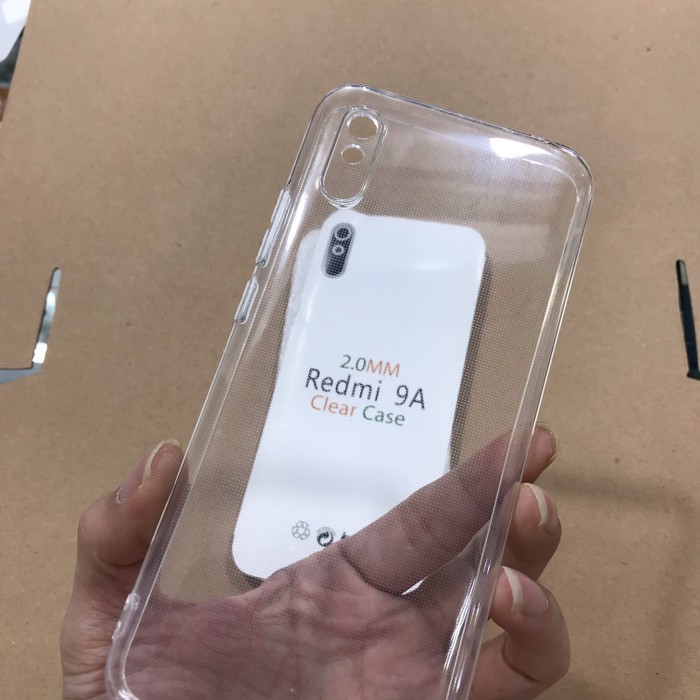 PREMIUM TPU HD 2.0MM SOFT CASE SILIKONE SUPER BENING UNTUK REDMI 9A