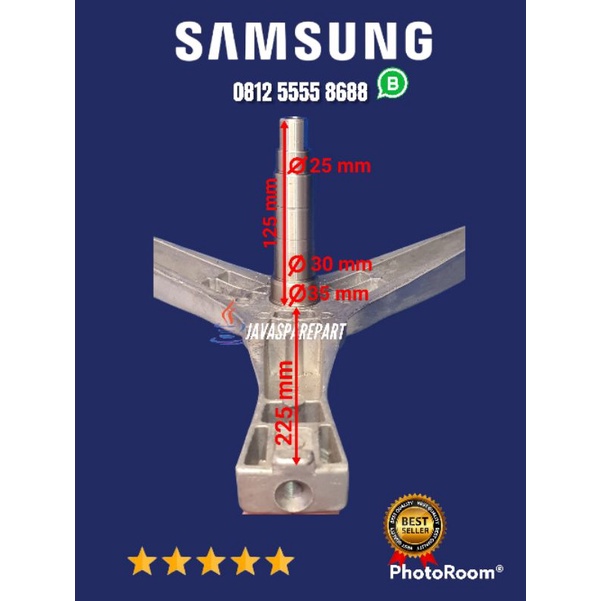 Spider Segitiga Baling Baling Mesin Cuci Samsung WF8650 & WF8692NFV