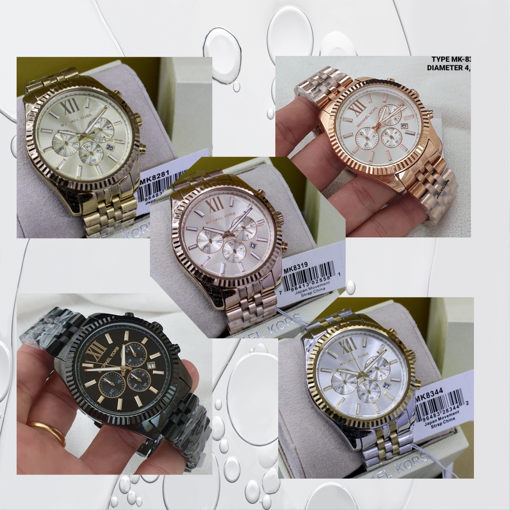 JAM TANGAN pria MK 8344,MK 8319,MK 8313,MK 8281,MK 8603 ORIGINAL