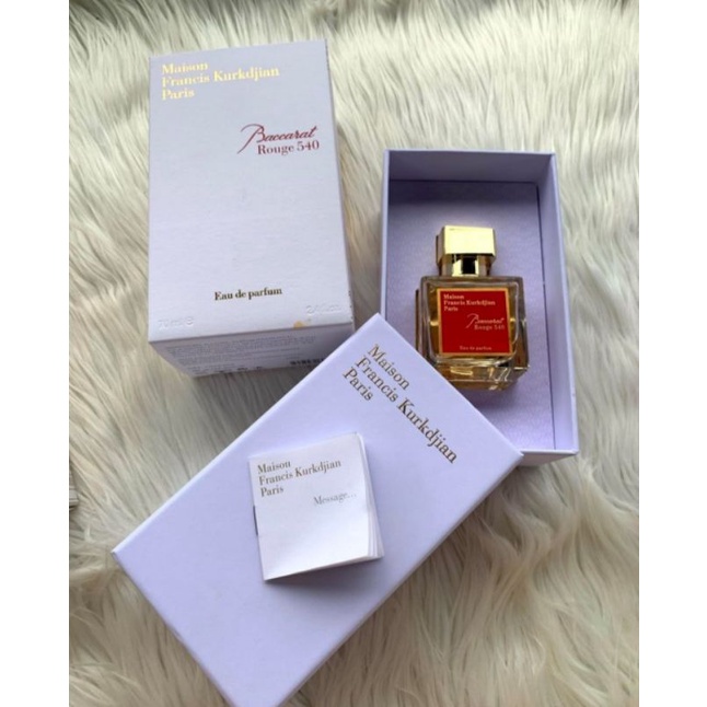 Parfum Baccarat Rounge 540 putih / Parfum Original / Baccarat