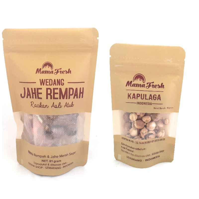 

Mama Fresh Jahe Rempah plus Kapulaga