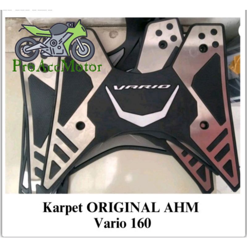 Karpet Vario 160 Bordes Pijakan Kaki Vario 160 Original AHM Honda