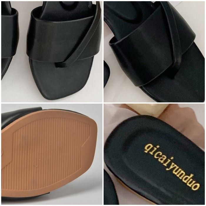 JSF 801 (SIZE 36-40) RISCE SANDAL FLAT IMPORT WANITA CEWEK PEREMPUAN JAKARTA BATAM JEPIT